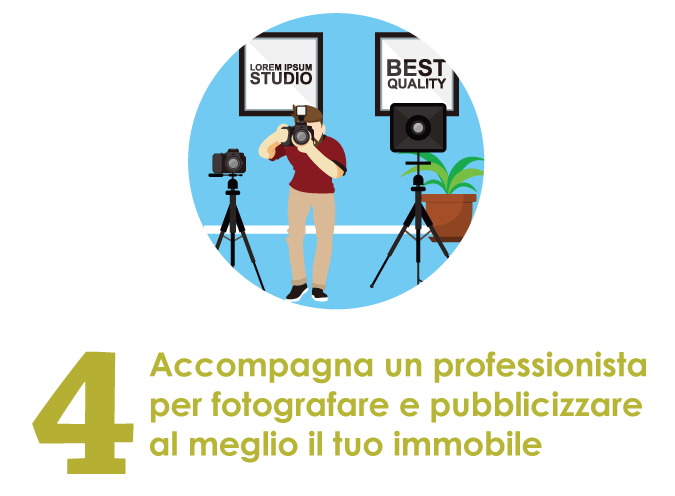 Valuta Casa effettua un servizio fotografico dell'immobile