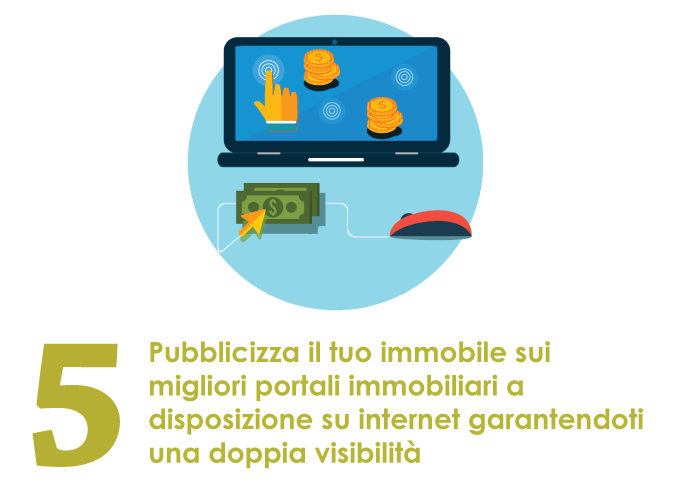 Valuta Casa pubblicizza l'immobile da vendere sui migliori siti