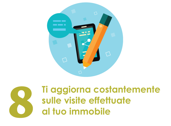 Aggiornamento costante sulle visite alle case, appartamenti e immobbili in vendita con Valuta casa